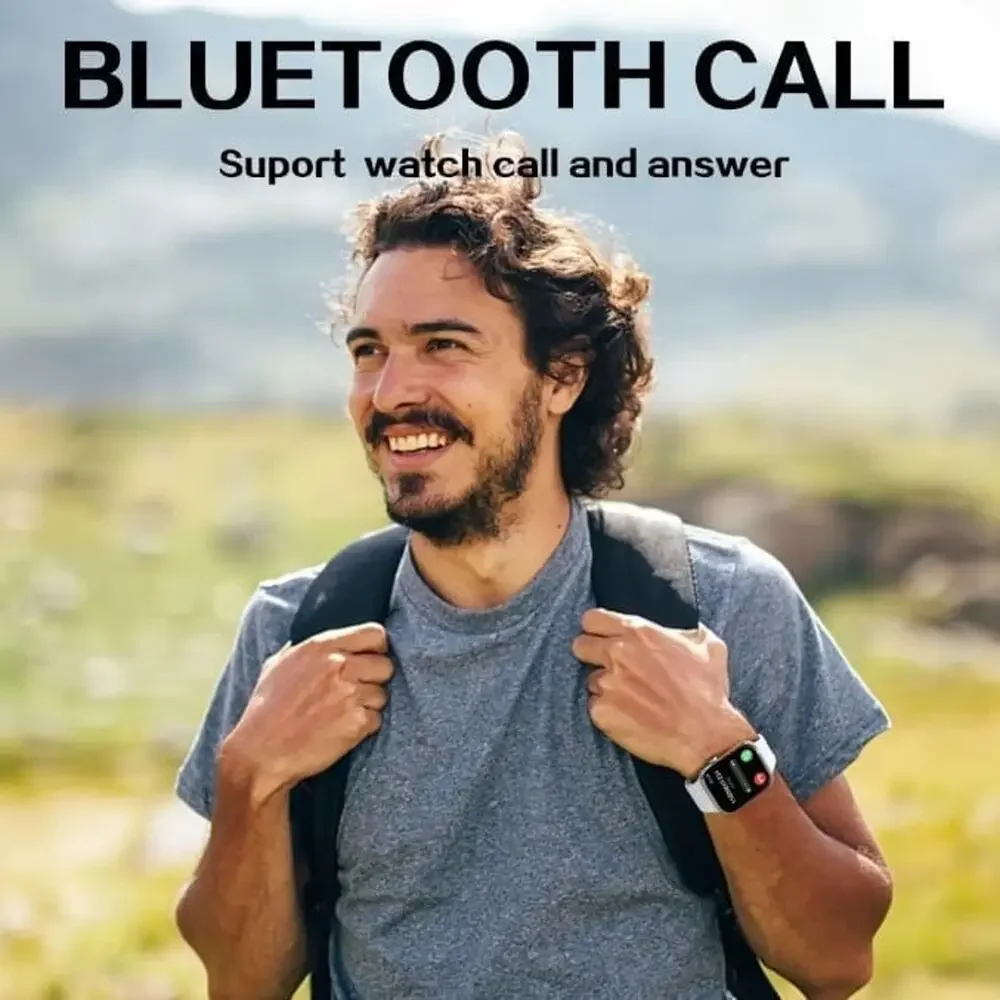 2024 Smartwatch Bluetooth Sport Sleep for Android iOS & Apple 3 COLORS - NIB!